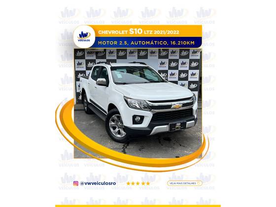 CHEVROLET S10 2.5 16V FLEX LTZ CD 4X4 AUTOMÁTICO